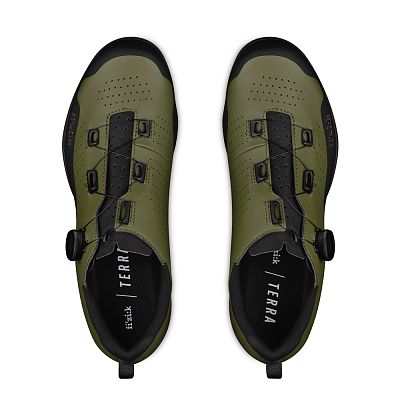 Превью  Велотуфли для кросс-кантри FIZIK Terra Atlas Army/Black